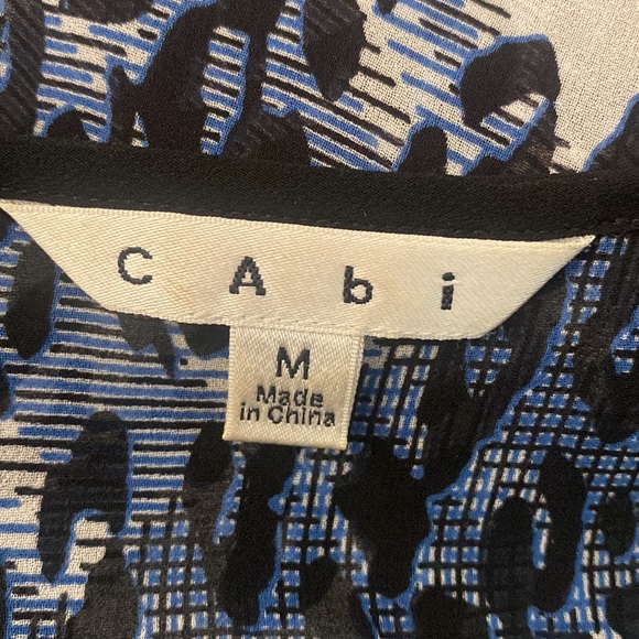 CAbi 977 Leopard Print Button Down Blouse - Picture 10 of 12